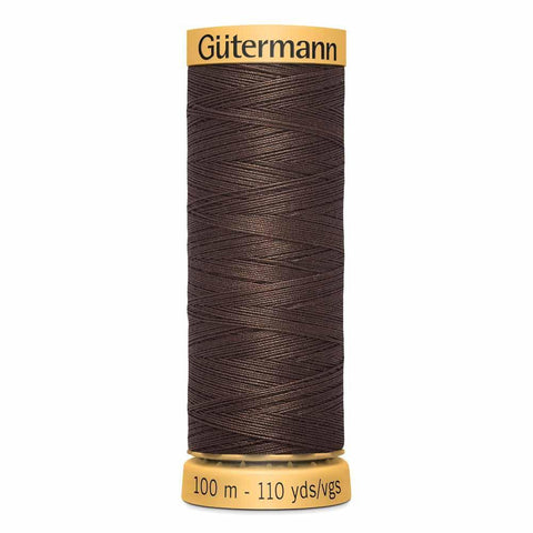 Gütermann Cotton Thread 100m #3110 Walnut