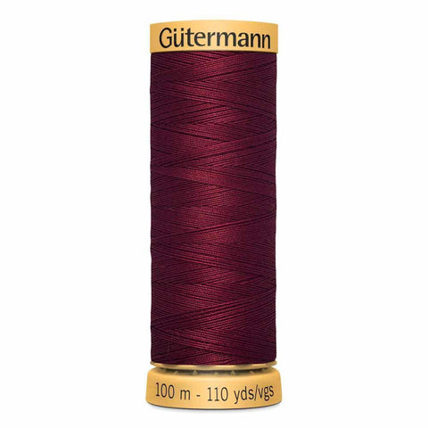 Gütermann Cotton Thread 100m #4780 Burgundy