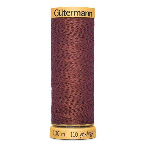 Gütermann Cotton Thread 100m #4820 Rust