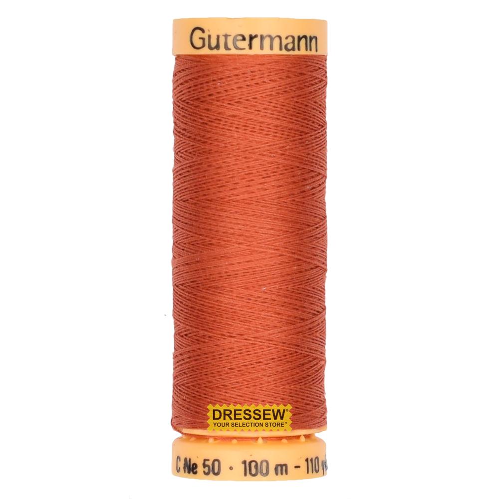 Gütermann Cotton Thread 100m #4850 Coral Copper