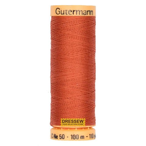 Gütermann Cotton Thread 100m #4850 Coral Copper