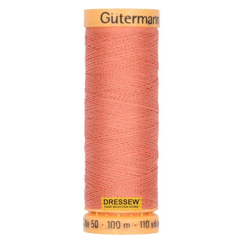 Gütermann Cotton Thread 100m #4860 Sunkissed Coral