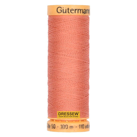 Gütermann Cotton Thread 100m #4860 Sunkissed Coral