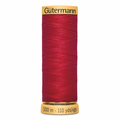 Gütermann Cotton Thread 100m #4880 Bright Red