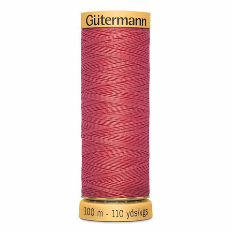Gütermann Cotton Thread 100m #4930 Bright Coral