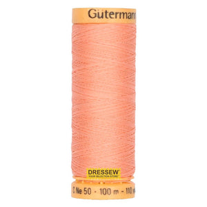 Gütermann Cotton Thread 100m #4980 Light Salmon