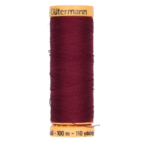 Gütermann Cotton Thread 100m #5750 Merlot