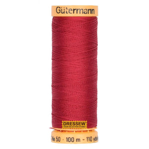 Gütermann Cotton Thread 100m #5890 Dark Red