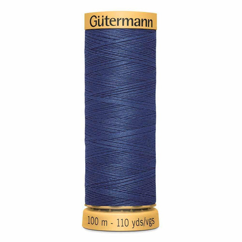 Gütermann Cotton Thread 100m #6340 Bright Navy