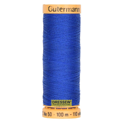 Gütermann Cotton Thread 100m #7000 Royal Blue