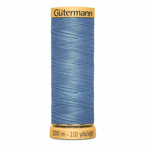 Gütermann Cotton Thread 100m #7315 Light Blue