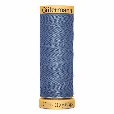 Gütermann Cotton Thread 100m #7330 Dark Blue Sky