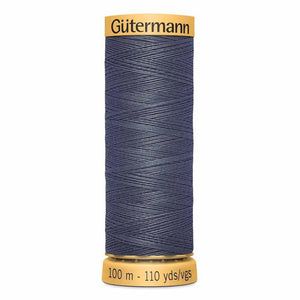 Gütermann Cotton Thread 100m #7400 Slate Board Grey