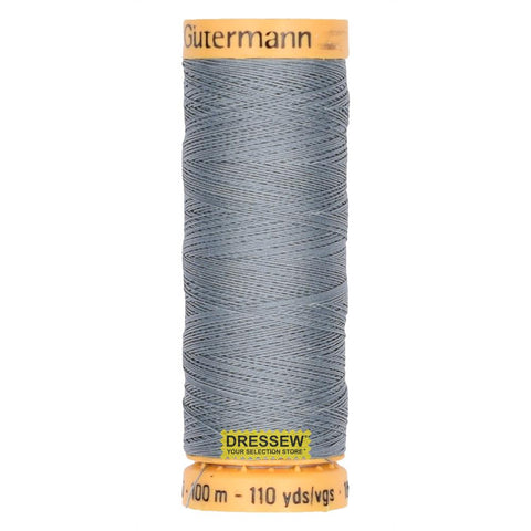 Gütermann Cotton Thread 100m #7410 Light Slate Blue
