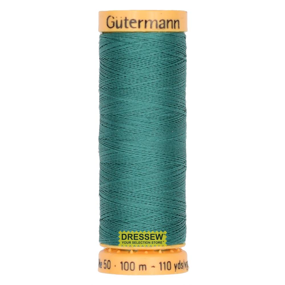 Gütermann Cotton Thread 100m #7760 Blue Grass
