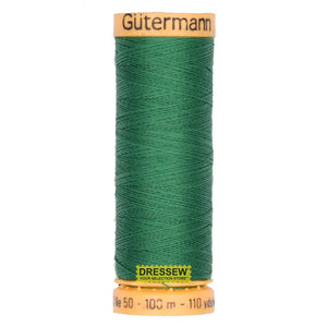 Gütermann Cotton Thread 100m #7780 Grass Green