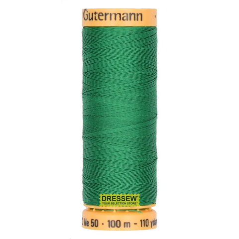 Gütermann Cotton Thread 100m #7830 Green Bead