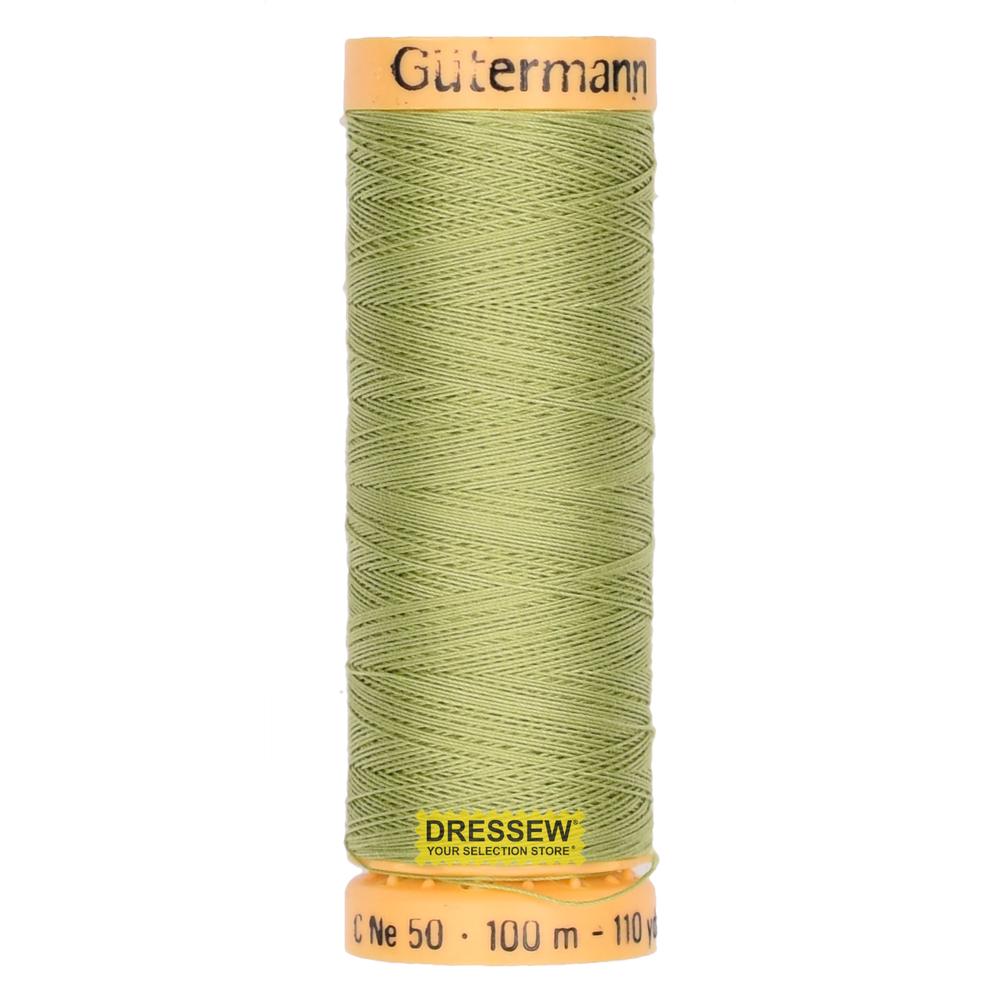 Gütermann Cotton Thread 100m #8950 Light Sage