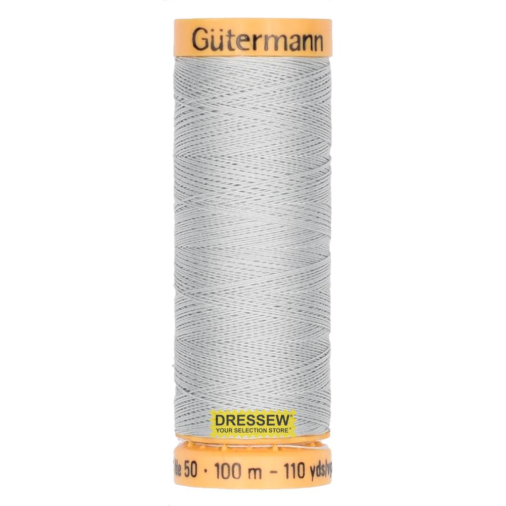Gütermann Cotton Thread 100m #9120 Light Slate