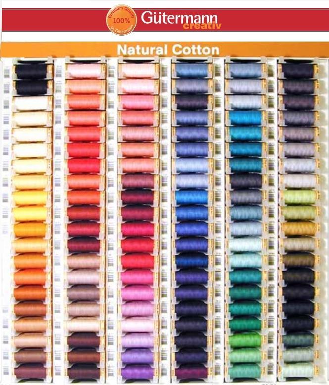Gütermann Cotton Thread 100m Match Your Fabric - 120 colours