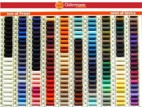 Gütermann Sew-All Polyester Thread 100m Match Your Fabric - 296 colours