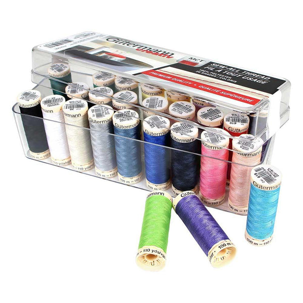 Gütermann Sew-All Polyester Thread Box 100m 26 Colours