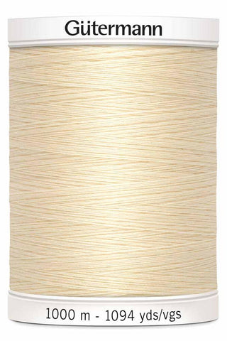 Gütermann Sew-All Thread 1,000m #800 Ivory