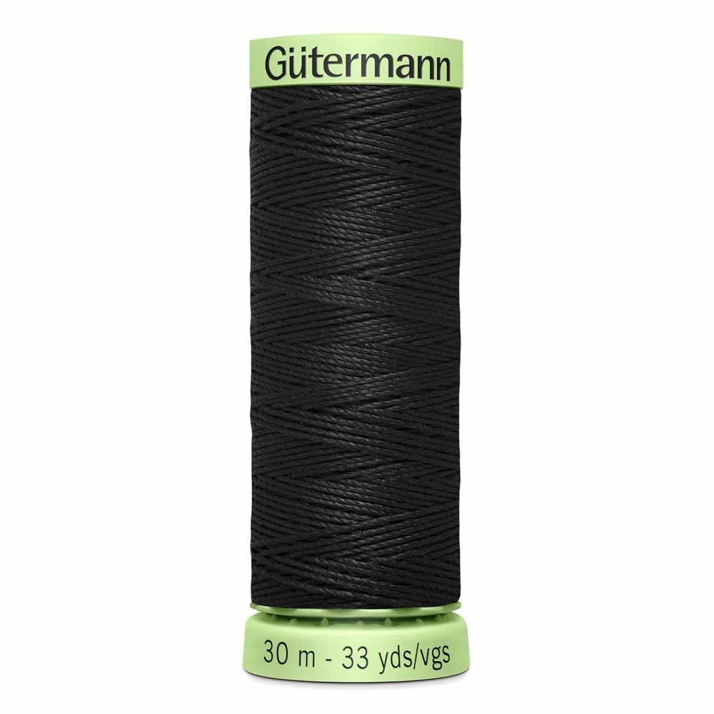 Gütermann Top Stitch Thread 30m #010 Black