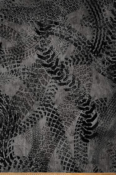 Hammer Down Tire Tracks By Hoffman Black