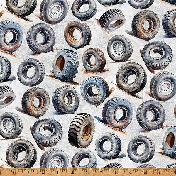 Hammer Down Tires By Hoffman Light Grey