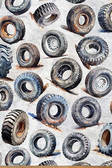 Hammer Down Tires By Hoffman Light Grey