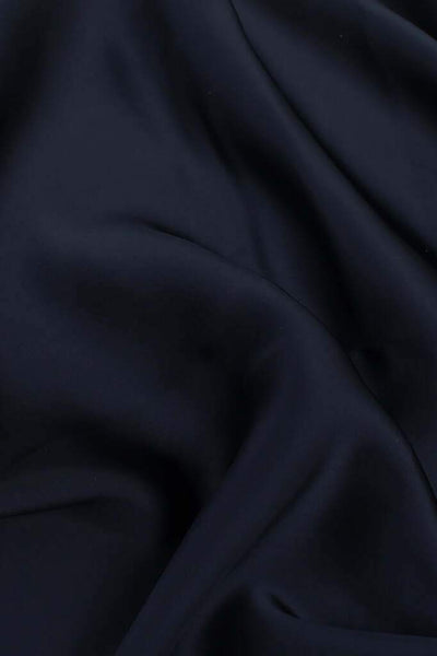 Hammered Satin Navy