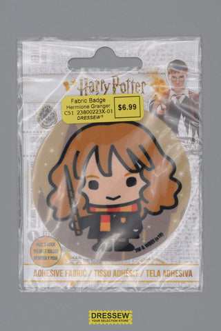 Harry Potter Character Fabric Badge Hermione Granger