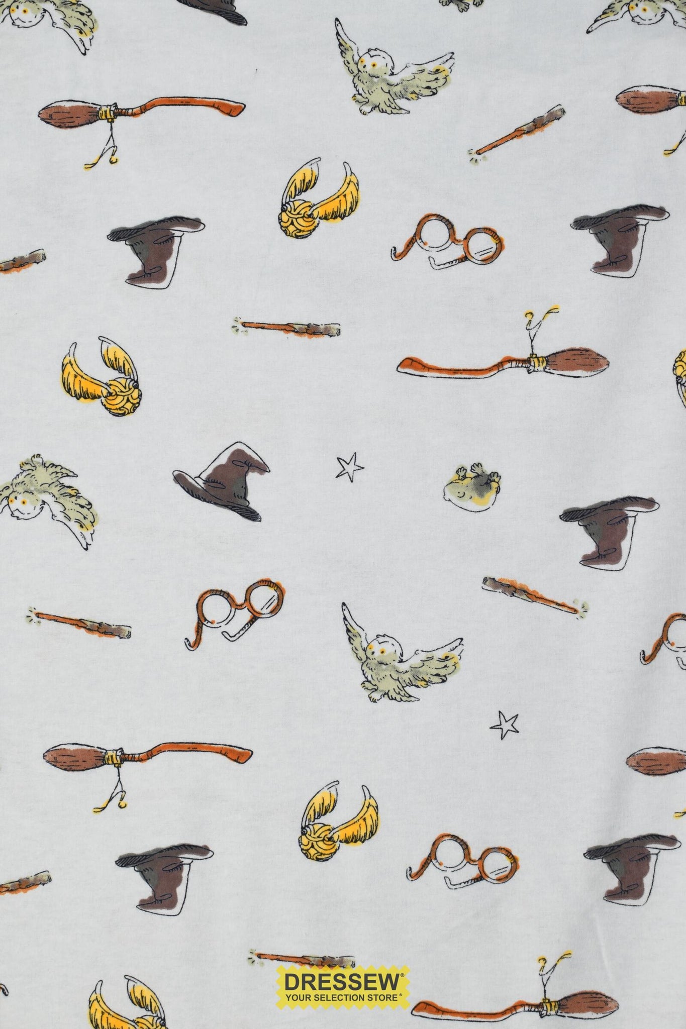 Harry Potter Flannelette Ice Blue / Multi