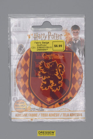 Harry Potter Houses Fabric Badge Gryffindor