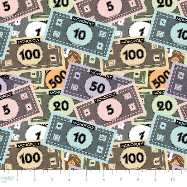 Hasbro Retro Gaming Monopoly Money Multi