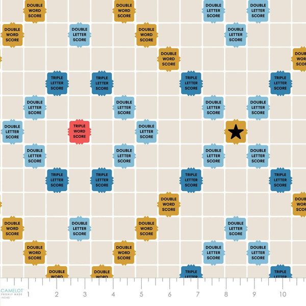 Hasbro Retro Gaming Scrabble Board Cream / Multi