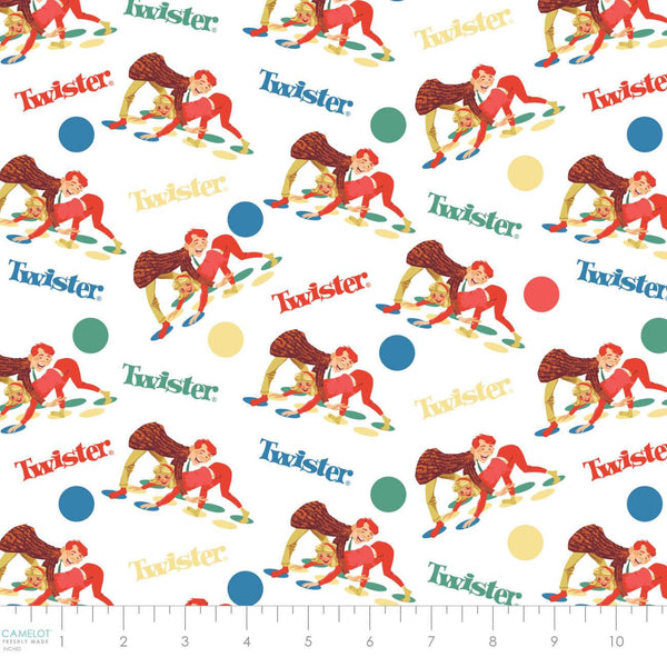 Hasbro Retro Gaming Twister White / Multi