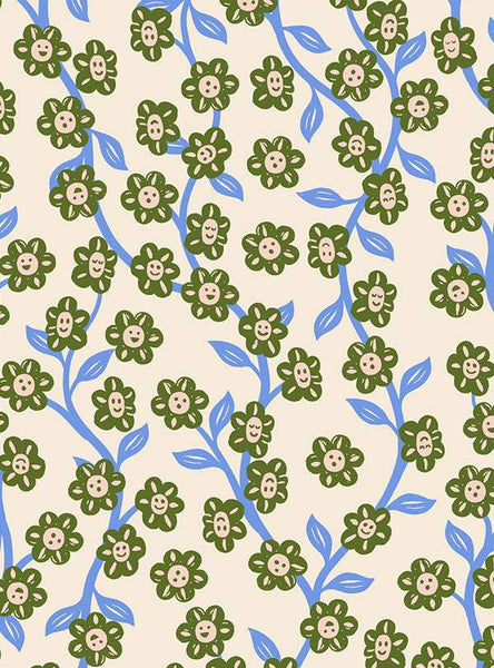 Hello Alice Chatty Garden By Sarah Watts Of Ruby Star Society For Moda Shell