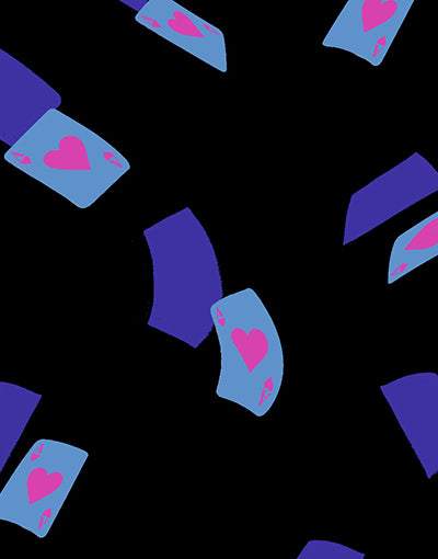 Hello Alice Falling Aces By Sarah Watts Of Ruby Star Society For Moda Black