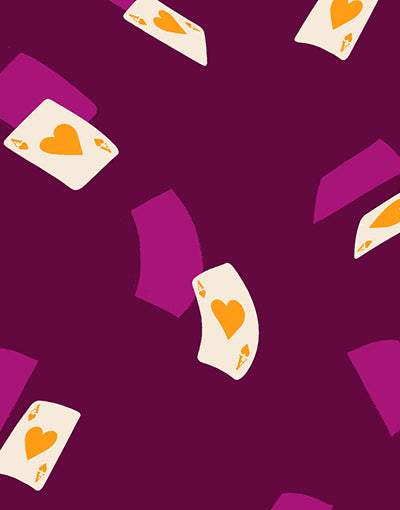 Hello Alice Falling Aces By Sarah Watts Of Ruby Star Society For Moda Purple Velvet