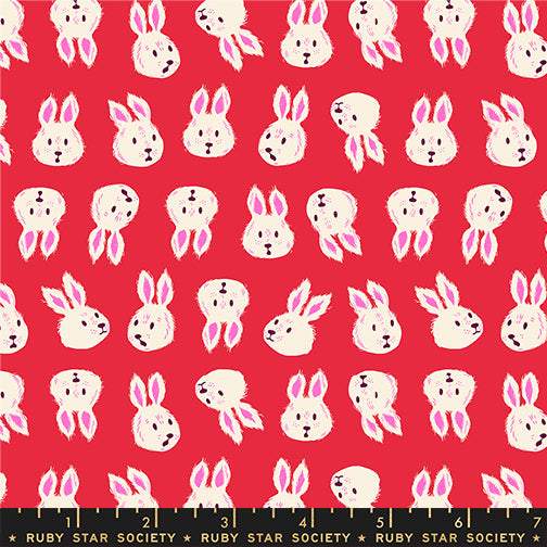 Hello Alice Rushing Rabbits By Sarah Watts Of Ruby Star Society For Moda Ruby