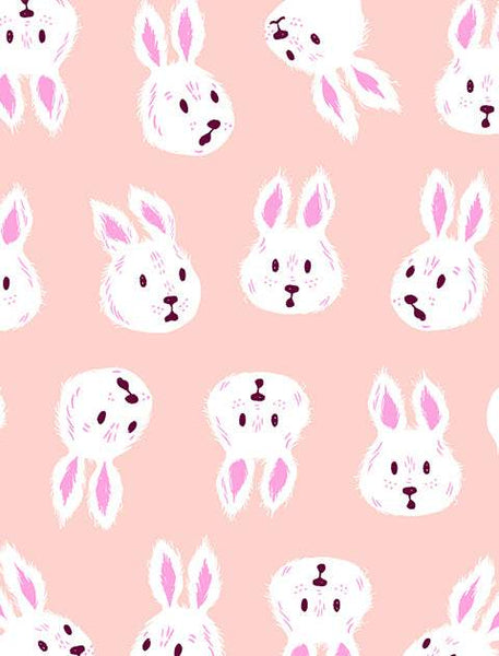 Hello Alice Rushing Rabbits By Sarah Watts Of Ruby Star Society For Moda Vintage Pink