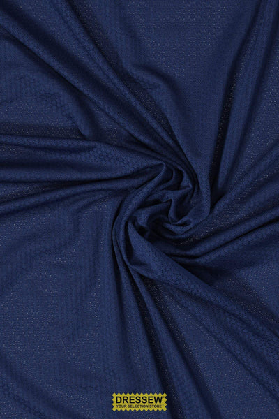 Hexagon Mesh Navy