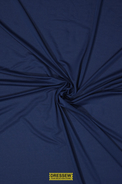 Hexagon Mesh Navy