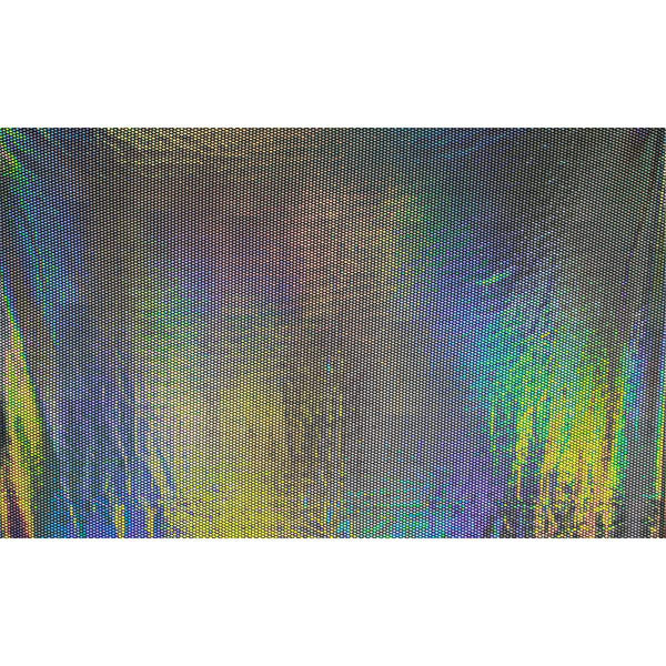 Hexagon Metallic Knit Holographic