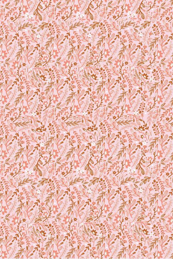 Hide & Seek The Happy Bride By Mackenzie Elston For Poppie Cotton Blush Pink