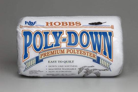 Hobbs Poly-Down Batting - King 120" x 120"
