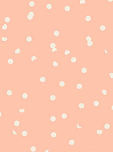 Hole Punch Dots By Kimberly Kight Of Ruby Star Society For Moda Peach / Cream