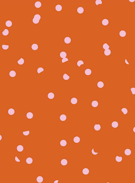 Hole Punch Dots By Kimberly Kight Of Ruby Star Society For Moda Pecan / Light Pink